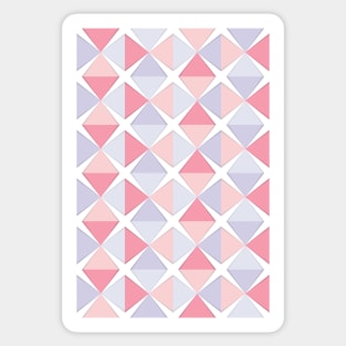 Triangle Pastel Pattern Sticker